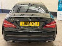 USED 2018 68 MERCEDES-BENZ CLA 2.1 CLA220d AMG Line Night Edition Coupe 4 Door Diesel 7G-DCT Euro 6 (s/s) (170 ps) NIGHT PACK NAVIGATION REAR CAMERA