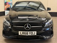 USED 2018 68 MERCEDES-BENZ CLA 2.1 CLA220d AMG Line Night Edition Coupe 4 Door Diesel 7G-DCT Euro 6 (s/s) (170 ps) NIGHT PACK NAVIGATION REAR CAMERA