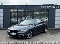 USED 2015 64 BMW 4 SERIES 2.0 420d M Sport Coupe 2dr Diesel Manual Euro 6 (s/s) (184 ps) HEATED SEATS + FRONT & REAR SENSORS + CRUISE CONTROL + SATNAV