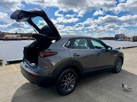 USED 2021 71 MAZDA CX-30 2.0 e-SKYACTIV X MHEV SE-L Lux SUV 5dr Petrol Manual Euro 6 (s/s) (186 ps) Huge value for this 71 reg fabulous example in dark steel grey metallic with Sat Nav , Reversing Camera , 6 Speed, Air Conditioning, Auto Climate Control, Automatic Lights, Cruise Control, Dual Zone Climate, Heated Seats ,alloys wheels -1 previous owner in immac condition -stylish looks and so good to drive with the backing of Mazda legendary quality and reliability -great buy -comes with MBI/ Warranty which can be extended and upgraded to 24 months , Feb 2027  MOT , Oil and Filter /PDI Service