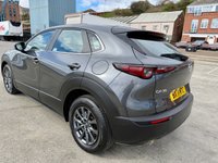 USED 2021 71 MAZDA CX-30 2.0 e-SKYACTIV X MHEV SE-L Lux SUV 5dr Petrol Manual Euro 6 (s/s) (186 ps) Huge value for this 71 reg fabulous example in dark steel grey metallic with Sat Nav , Reversing Camera , 6 Speed, Air Conditioning, Auto Climate Control, Automatic Lights, Cruise Control, Dual Zone Climate, Heated Seats ,alloys wheels -1 previous owner in immac condition -stylish looks and so good to drive with the backing of Mazda legendary quality and reliability -great buy -comes with MBI/ Warranty which can be extended and upgraded to 24 months , Feb 2027  MOT , Oil and Filter /PDI Service
