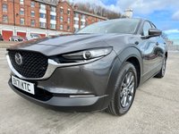 USED 2021 71 MAZDA CX-30 2.0 e-SKYACTIV X MHEV SE-L Lux SUV 5dr Petrol Manual Euro 6 (s/s) (186 ps) Huge value for this 71 reg fabulous example in dark steel grey metallic with Sat Nav , Reversing Camera , 6 Speed, Air Conditioning, Auto Climate Control, Automatic Lights, Cruise Control, Dual Zone Climate, Heated Seats ,alloys wheels -1 previous owner in immac condition -stylish looks and so good to drive with the backing of Mazda legendary quality and reliability -great buy -comes with MBI/ Warranty which can be extended and upgraded to 24 months , Feb 2027  MOT , Oil and Filter /PDI Service