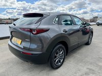 USED 2021 71 MAZDA CX-30 2.0 e-SKYACTIV X MHEV SE-L Lux SUV 5dr Petrol Manual Euro 6 (s/s) (186 ps) Huge value for this 71 reg fabulous example in dark steel grey metallic with Sat Nav , Reversing Camera , 6 Speed, Air Conditioning, Auto Climate Control, Automatic Lights, Cruise Control, Dual Zone Climate, Heated Seats ,alloys wheels -1 previous owner in immac condition -stylish looks and so good to drive with the backing of Mazda legendary quality and reliability -great buy -comes with MBI/ Warranty which can be extended and upgraded to 24 months , Feb 2027  MOT , Oil and Filter /PDI Service