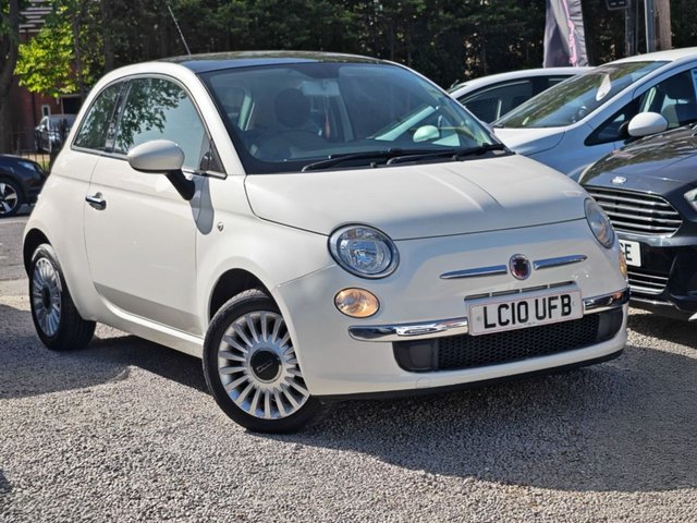 View our Fiat 500 1.2 Lounge Hatchback 3dr Petrol Manual Euro 5 (s/s) (69 bhp)