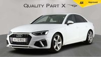 USED 2022 72 AUDI A4 2.0 TFSI 35 S line S Tronic Euro 6 (s/s) 4dr 1 OWNER, SENSORS, CAMERA