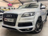 USED 2012 62 AUDI Q7 3.0 TDI V6 S line Plus Tiptronic quattro Euro 5 (s/s) 5dr 21" Alloys+Rear Cam+Side Steps