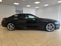 USED 2014 64 BMW 6 SERIES GRAN COUPE 4.4 650i V8 M Sport Saloon 4dr Petrol Auto Euro 6 (s/s) (450 ps) IVORY WHITE DAKOTA LEATHER, BMW PROFESSONAL SATELLITE NAVIGATION, ELECTRIC GLASS SUNROOF, 20&rdquo; M DOUBLE SPOKE ALLOY WHEELS, HEAD UP DISPLAY, HEATED FRONT SEATS, SURROUND VIEW, FRONT & REAR PARKING SENSORS, COMFORT ACCESS SYSTEM, REVERSING ASSIST CAMERA, ELECTRIC FRONT SEATS WITH LUMBAR SUPPORT AND MEMORY, SOFT CLOSE DOORS, HEAD UP DISPLAY HEATED FRONT SEATS, CRUISE CONTROL, DSC, HIGH BEAM ASSIST, KEYLESS