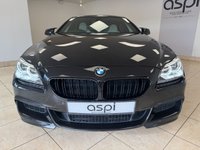USED 2014 64 BMW 6 SERIES GRAN COUPE 4.4 650i V8 M Sport Saloon 4dr Petrol Auto Euro 6 (s/s) (450 ps) IVORY WHITE DAKOTA LEATHER, BMW PROFESSONAL SATELLITE NAVIGATION, ELECTRIC GLASS SUNROOF, 20&rdquo; M DOUBLE SPOKE ALLOY WHEELS, HEAD UP DISPLAY, HEATED FRONT SEATS, SURROUND VIEW, FRONT & REAR PARKING SENSORS, COMFORT ACCESS SYSTEM, REVERSING ASSIST CAMERA, ELECTRIC FRONT SEATS WITH LUMBAR SUPPORT AND MEMORY, SOFT CLOSE DOORS, HEAD UP DISPLAY HEATED FRONT SEATS, CRUISE CONTROL, DSC, HIGH BEAM ASSIST, KEYLESS