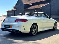 USED 2018 68 MERCEDES-BENZ C-CLASS 1.5 C200 MHEV AMG Line (Premium) Cabriolet 2dr Petrol G-Tronic+ Euro 6 (s/s) (198 ps) GREAT HISTORY - AIRSCARF