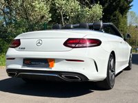 USED 2018 68 MERCEDES-BENZ C-CLASS 1.5 C200 MHEV AMG Line (Premium) Cabriolet 2dr Petrol G-Tronic+ Euro 6 (s/s) (198 ps) GREAT HISTORY - AIRSCARF