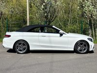 USED 2018 68 MERCEDES-BENZ C-CLASS 1.5 C200 MHEV AMG Line (Premium) Cabriolet 2dr Petrol G-Tronic+ Euro 6 (s/s) (198 ps) GREAT HISTORY - AIRSCARF
