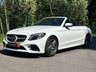 USED 2018 68 MERCEDES-BENZ C-CLASS 1.5 C200 MHEV AMG Line (Premium) Cabriolet 2dr Petrol G-Tronic+ Euro 6 (s/s) (198 ps) GREAT HISTORY - AIRSCARF