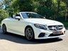 USED 2018 68 MERCEDES-BENZ C-CLASS 1.5 C200 MHEV AMG Line (Premium) Cabriolet 2dr Petrol G-Tronic+ Euro 6 (s/s) (198 ps) GREAT HISTORY - AIRSCARF
