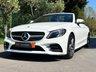 USED 2018 68 MERCEDES-BENZ C-CLASS 1.5 C200 MHEV AMG Line (Premium) Cabriolet 2dr Petrol G-Tronic+ Euro 6 (s/s) (198 ps) GREAT HISTORY - AIRSCARF