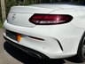 USED 2018 68 MERCEDES-BENZ C-CLASS 1.5 C200 MHEV AMG Line (Premium) Cabriolet 2dr Petrol G-Tronic+ Euro 6 (s/s) (198 ps) GREAT HISTORY - AIRSCARF