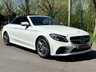 USED 2018 68 MERCEDES-BENZ C-CLASS 1.5 C200 MHEV AMG Line (Premium) Cabriolet 2dr Petrol G-Tronic+ Euro 6 (s/s) (198 ps) GREAT HISTORY - AIRSCARF