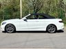 USED 2018 68 MERCEDES-BENZ C-CLASS 1.5 C200 MHEV AMG Line (Premium) Cabriolet 2dr Petrol G-Tronic+ Euro 6 (s/s) (198 ps) GREAT HISTORY - AIRSCARF