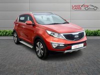 USED 2013 63 KIA SPORTAGE 1.7 CRDi EcoDynamics 3 SUV 5dr Diesel Manual 2WD Euro 5 (s/s) (114 bhp) ** GLASS PANORAMIC SUNROOF **