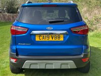 USED 2019 19 FORD ECOSPORT 1.0T EcoBoost GPF Titanium SUV 5dr Petrol Manual Euro 6 (s/s) (100 ps) 
