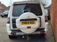 USED 2013 63 MITSUBISHI SHOGUN 3.2 DI-DC SG4 SUV 5dr Diesel Auto 4WD Euro 5 LWB (197 ps) FULL BLACK LEATHER HEATED SEATS