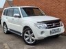 USED 2013 63 MITSUBISHI SHOGUN 3.2 DI-DC SG4 SUV 5dr Diesel Auto 4WD Euro 5 LWB (197 ps) FULL BLACK LEATHER HEATED SEATS