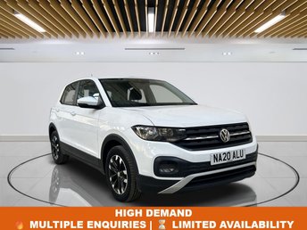 2020 VOLKSWAGEN T-CROSS 1.0 TSI S SUV 5dr Petrol Manual Euro 6 (s/s) (95 ps) &pound;11237.00