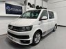 USED 2018 68 VOLKSWAGEN TRANSPORTER 2.0 TDI T32 BlueMotion Tech Highline Kombi Double Cab 5dr Diesel DSG FWD SWB Euro 6 (s/s) (150 ps) KOMBI VAN