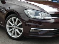USED 2017 67 VOLKSWAGEN GOLF 1.5 TSI EVO GT 5d 150 S/S SAT NAV, FRONT & REAR PARKING SENSORS WITH DISPLAY, APP CONNECT FOR APPLE CARPLAY ANDROID AUTO & MIRROR LINK, ADAPTIVE CRUISE CONTROL WITH SPEED LIMITER, FRONT ASSIST, DAB DIGITAL RADIO, BLUETOOTH WITH AUDIO STREAMING, USB INPUT, ELECTRIC FOLDING MIRRORS, DRIVE SELECT, LED DAYTIME RUNNING LIGHTS,  FRONT FOG LIGHTS, 17 INCH ALLOYS, LEATHER FLAT BOTTOM MULTIFUNCTION STEERING WHEEL, AUTO HOLD, AUTO LIGHTS & WIPERS, AIR CON, ISO FIX, ILLUMINATING VANITY MIRRORS, SPACE SAVER SPARE, SERVICE HISTORY