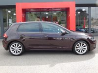 USED 2017 67 VOLKSWAGEN GOLF 1.5 TSI EVO GT 5d 150 S/S SAT NAV, FRONT & REAR PARKING SENSORS WITH DISPLAY, APP CONNECT FOR APPLE CARPLAY ANDROID AUTO & MIRROR LINK, ADAPTIVE CRUISE CONTROL WITH SPEED LIMITER, FRONT ASSIST, DAB DIGITAL RADIO, BLUETOOTH WITH AUDIO STREAMING, USB INPUT, ELECTRIC FOLDING MIRRORS, DRIVE SELECT, LED DAYTIME RUNNING LIGHTS,  FRONT FOG LIGHTS, 17 INCH ALLOYS, LEATHER FLAT BOTTOM MULTIFUNCTION STEERING WHEEL, AUTO HOLD, AUTO LIGHTS & WIPERS, AIR CON, ISO FIX, ILLUMINATING VANITY MIRRORS, SPACE SAVER SPARE, SERVICE HISTORY