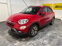 USED 2015 65 FIAT 500X 1.4 MultiAir Cross SUV 5dr Petrol Manual Euro 6 (s/s) (140 ps) 6 SERVICES-CRUISE-A/C-17" ALLOYS-BLUETOOTH-REAR SENSORS-1/2 LEATHER