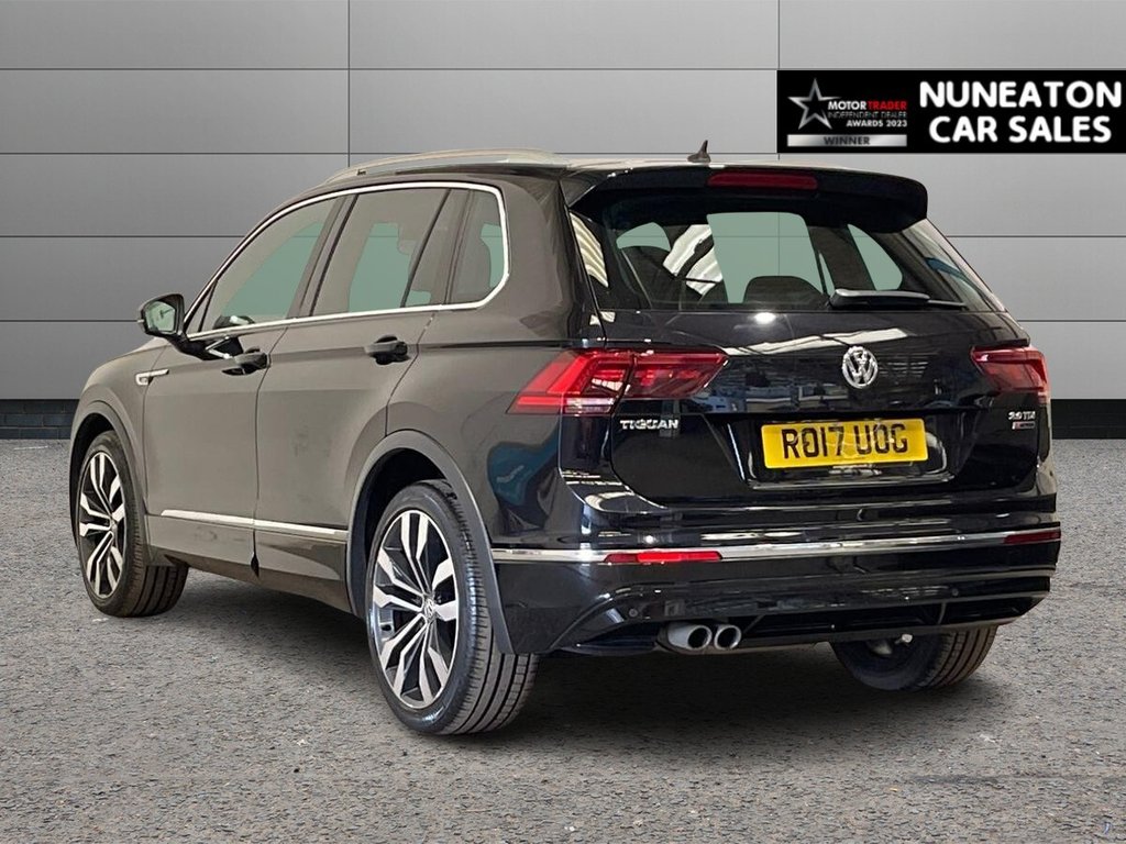 USED 2017 17 VOLKSWAGEN TIGUAN 2.0 TDI BlueMotion Tech R-Line SUV 5dr Diesel DSG 4Motion Euro 6 (s/s) (150 ps) 