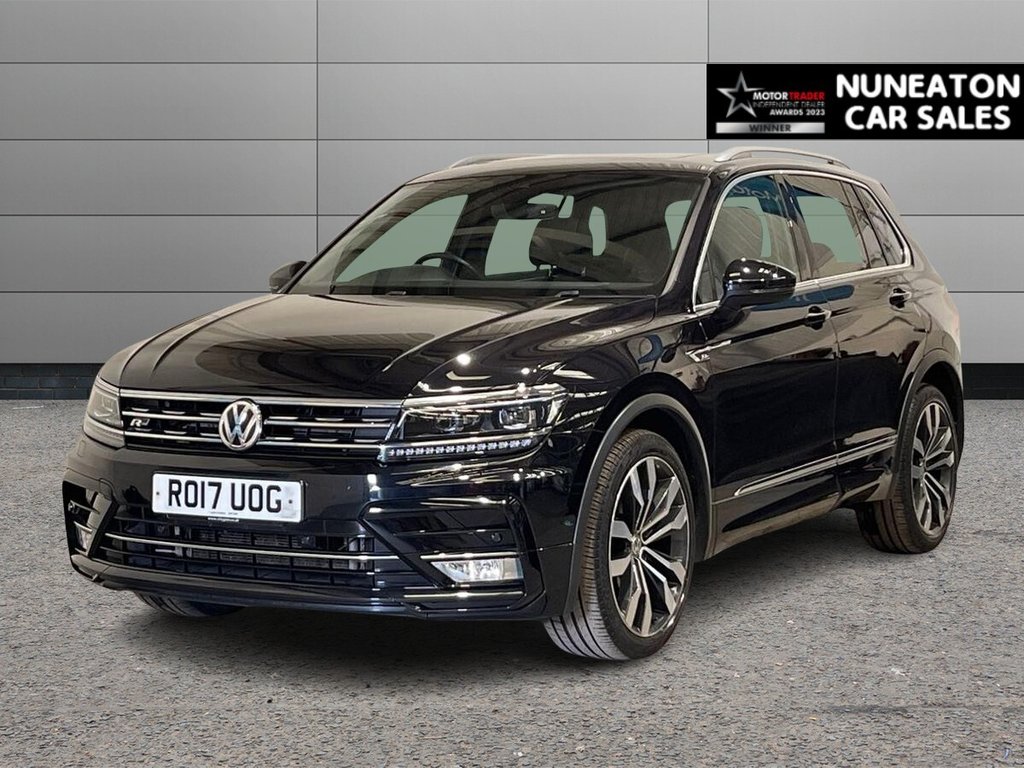 USED 2017 17 VOLKSWAGEN TIGUAN 2.0 TDI BlueMotion Tech R-Line SUV 5dr Diesel DSG 4Motion Euro 6 (s/s) (150 ps) 