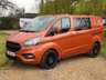 USED 2018 J FORD TRANSIT CUSTOM 2.0 300 EcoBlue Limited Crew Van Double Cab 5dr Diesel Auto L1 H1 Euro 6 (s/s) (6 Seat) (170 ps) 