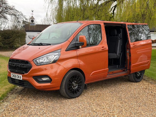 2018 J Ford Transit Custom 2.0 300 EcoBlue Limited Crew Van Double Cab 5dr Diesel Auto L1 H1 Euro 6 (s/s) (6 Seat) (170 ps)