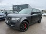 USED 2017 17 LAND ROVER RANGE ROVER 4.4 SD V8 Vogue SE SUV 5dr Diesel Auto 4WD Euro 6-FINISHED IN CARPATHIAN GREY WITH BLACK LEATHER UPHOLSTERY-DEPLOYABLE SIDE STEPS-FIXED PANORAMIC GLASS ROOF-MERIDIAN SOUND-DEPLOYABLE TOWBAR-HEATED AND COOLED FRONT SEATS-HEATED STEERING WHEEL-HEATED REAR SEATS-TELEVISION-BLUETOOTH-CRUISE CONTROL-SATNAV-REVERSE CAMERA-DAB RADIO-ELECTRIC FOLDING MIRRORS-ELECTRIC MEMORY SEAT-DUAL ZONE CLIMATE CONTROL 