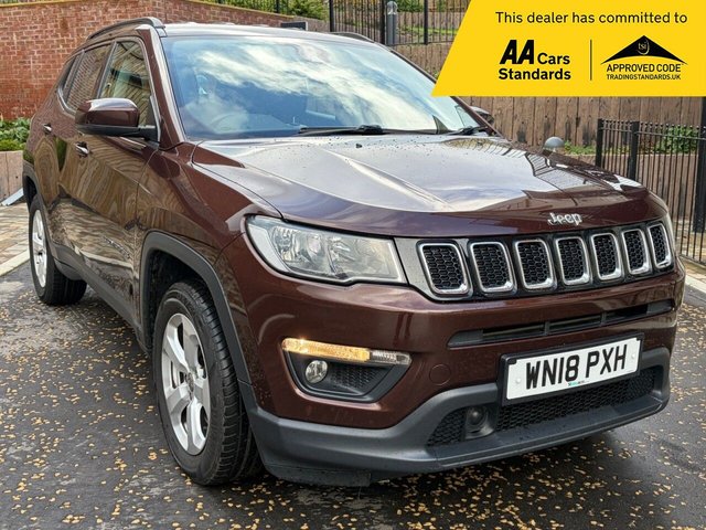 View our Jeep Compass 1.6 MultiJetII Longitude SUV 5dr Diesel Manual Euro 6 (s/s) (120 ps)