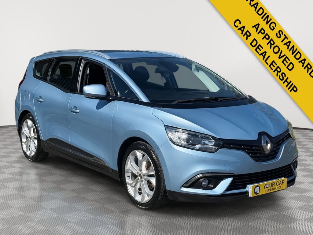 USED 2018 18 RENAULT GRAND SCENIC 1.5h dCi Hybrid Assist Dynamique Nav MPV 5dr Diesel Hybrid Manual Euro 6 (s/s) (110 ps) Rear Camera, Sat Nav