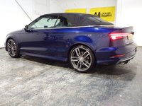 USED 2018 18 AUDI S3 2.0 TFSI Cabriolet 2dr Petrol S Tronic quattro Euro 6 (s/s) (310 ps) 6 SERVICES-SAT NAV-A/C-ALLOYS-PADDLE SHIFT AUTO-PARKING SENSORS-