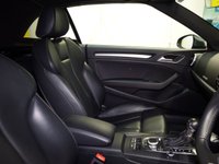 USED 2018 18 AUDI S3 2.0 TFSI Cabriolet 2dr Petrol S Tronic quattro Euro 6 (s/s) (310 ps) 6 SERVICES-SAT NAV-A/C-ALLOYS-PADDLE SHIFT AUTO-PARKING SENSORS-