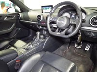 USED 2018 18 AUDI S3 2.0 TFSI Cabriolet 2dr Petrol S Tronic quattro Euro 6 (s/s) (310 ps) 6 SERVICES-SAT NAV-A/C-ALLOYS-PADDLE SHIFT AUTO-PARKING SENSORS-
