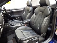 USED 2018 18 AUDI S3 2.0 TFSI Cabriolet 2dr Petrol S Tronic quattro Euro 6 (s/s) (310 ps) 6 SERVICES-SAT NAV-A/C-ALLOYS-PADDLE SHIFT AUTO-PARKING SENSORS-