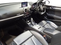 USED 2018 18 AUDI S3 2.0 TFSI Cabriolet 2dr Petrol S Tronic quattro Euro 6 (s/s) (310 ps) 6 SERVICES-SAT NAV-A/C-ALLOYS-PADDLE SHIFT AUTO-PARKING SENSORS-