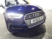 USED 2018 18 AUDI S3 2.0 TFSI Cabriolet 2dr Petrol S Tronic quattro Euro 6 (s/s) (310 ps) 6 SERVICES-SAT NAV-A/C-ALLOYS-PADDLE SHIFT AUTO-PARKING SENSORS-
