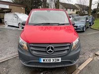 USED 2018 18 MERCEDES-BENZ VITO 1.6 109 CDI Panel Van 6dr Diesel Manual FWD L2 Euro 5 (88 ps) 2 OWNER+GREAT VALUE+MOT UNTIL MAY 2027