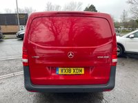 USED 2018 18 MERCEDES-BENZ VITO 1.6 109 CDI Panel Van 6dr Diesel Manual FWD L2 Euro 5 (88 ps) 2 OWNER+GREAT VALUE+MOT UNTIL MAY 2027