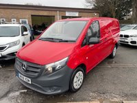 USED 2018 18 MERCEDES-BENZ VITO 1.6 109 CDI Panel Van 6dr Diesel Manual FWD L2 Euro 5 (88 ps) 2 OWNER+GREAT VALUE+MOT UNTIL MAY 2027