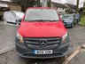 USED 2018 18 MERCEDES-BENZ VITO 1.6 109 CDI Panel Van 6dr Diesel Manual FWD L2 Euro 5 (88 ps) 2 OWNER+GREAT VALUE+MOT UNTIL MAY 2027