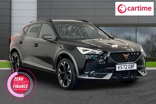 View our Cupra Formentor 1.5 TSI V2 SUV 5dr Petrol DSG Euro 6 (s/s) (150 ps) Rear View Camera, Front / Rear Parking Sensors, Safety And Driving Pack M, Navigation System, Wireless Phone Charger