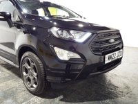 USED 2022 22 FORD ECOSPORT 1.0T EcoBoost GPF ST-Line SUV 5dr Petrol Manual Euro 6 (s/s) (140 ps) Ford Service History-Sat Nav-2 Remote Keys-Rear Camera-DAB Radio-A/C-Cruise-