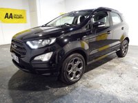 USED 2022 22 FORD ECOSPORT 1.0T EcoBoost GPF ST-Line SUV 5dr Petrol Manual Euro 6 (s/s) (140 ps) Ford Service History-Sat Nav-2 Remote Keys-Rear Camera-DAB Radio-A/C-Cruise-